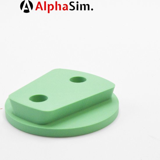 Simucube Quick-Release Stuurhouder voor Sim Rig of Wand - Kleur Groen van Merkloos