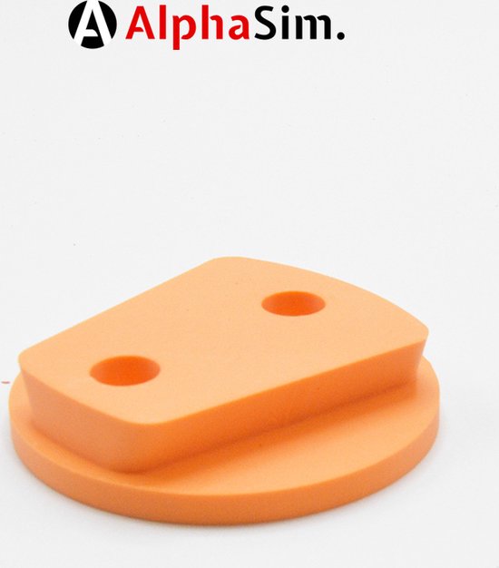 Simucube Quick-Release Stuurhouder voor Sim Rig of Wand - Kleur Oranje van Merkloos
