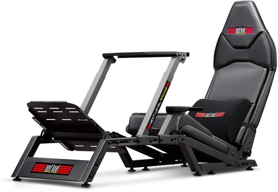 Simulator Cockpit F-GT - Stalen Frame Met Verstelbare Hoeken - 170x61x99 cm - Voor PlayStation 4 En 5 - Gaming Setup