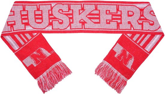 Sjaal Glitter Streep - Accessoire - Sportevenementen Bijwonen - Officiële Licentie - 15.24 x 15.24 cm - Teamkleur