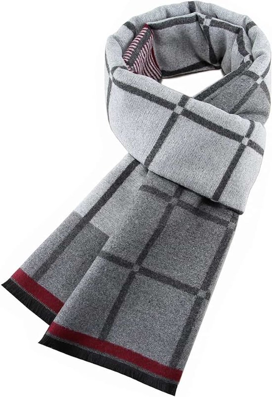 Sjaal, lang, warm, herfst en winter, zacht, comfortabel, tartan sjaal