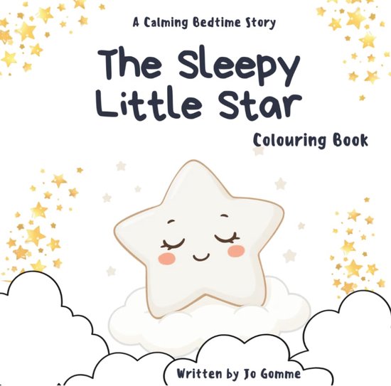 Sleepy Little Star Colouring Book