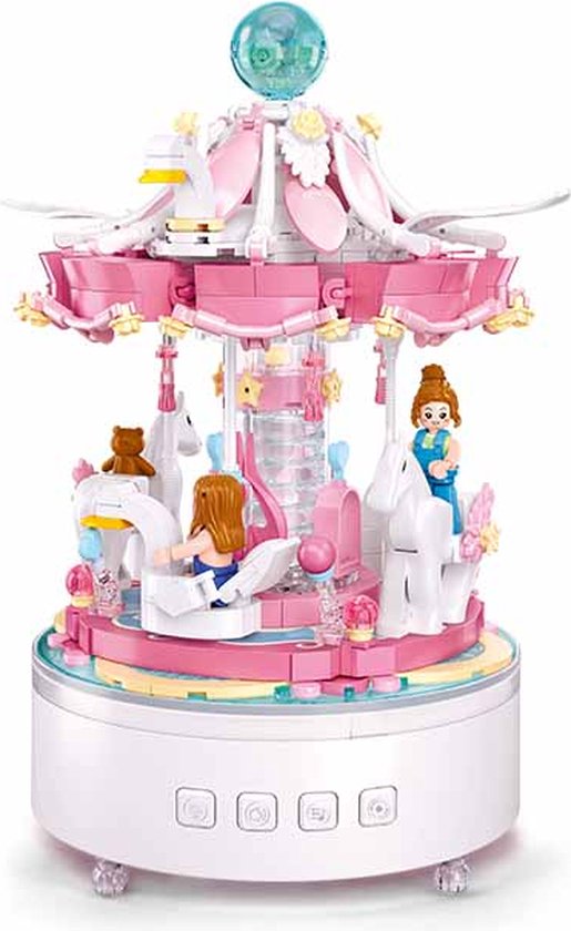 Sluban - Carrousel Muziekdoos van Sluban