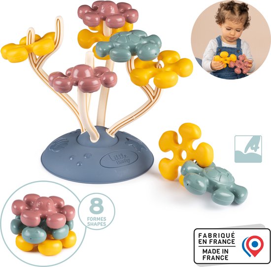 Smoby - Little Smoby - Little Coral - Koraal - Constructiespel - Wateruniversum - Stapelen van Smoby