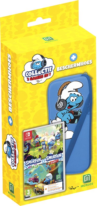 Smurfen Collectie - Switch (Code in a Box) + Beschermhoes van Mindscape