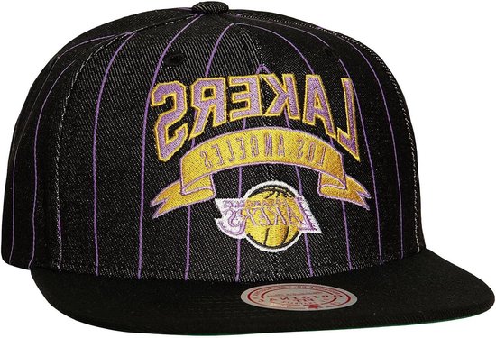 Snapback Cap - Baseball Cap - Sportsupporter - Dem Stripes Design - One Size - Zwart