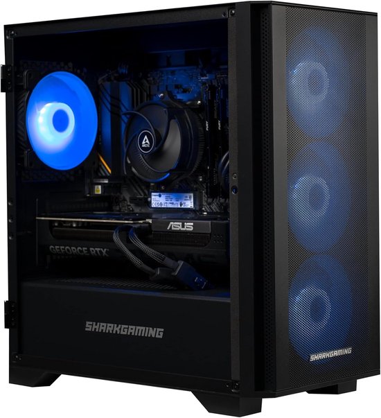 SnelShoppen - Maelstrom R712 Gaming PC - Gaming Computer - Hoogwaardige Grafische Prestaties - Voor Nieuwe Spellen - Zwart - Voor Gamer en Thuisgebrui