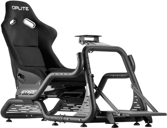 SnelShoppen - OPLITE GTR S8 Infinity Cockpit Simracing & Flightsim - Versterkte Racing Simulator voor Realistische Race-ervaring - Voor Gamers en Simu