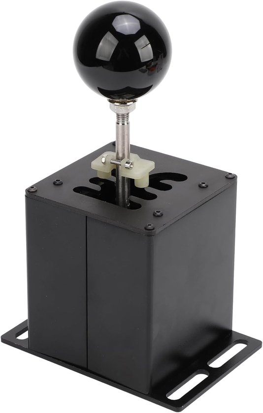 SnelShoppen - PC USB Simulator H Gear Shifter Racing Game Simulator Shifter Zwart voor Stuurwielen G29 G27 G25 G920 T300RS GT - 6 Versnellingen + Acht