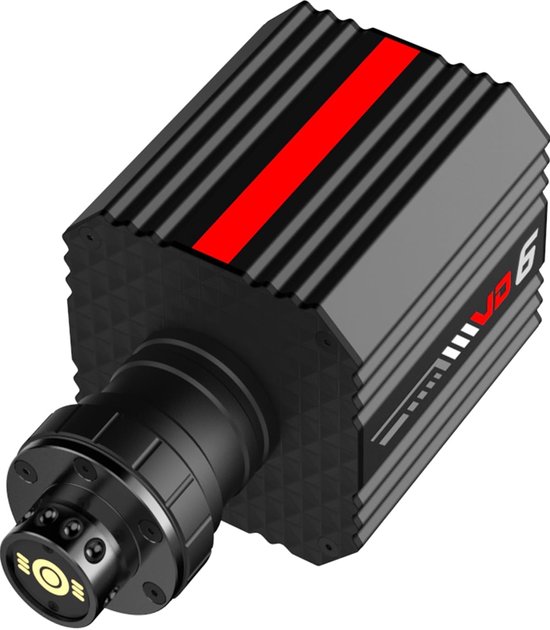 SnelShoppen - PXN VD6 Direct Drive Racestuur Basis - 6 Nm Koppel, Nauwkeurige Force Feedback, Professionele Servo Motor met Lage Inertie voor PC Racin