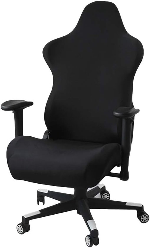 SnelShoppen - Stretch Swivel Gaming Racing Chair Cover - Ergonomische Computer Stoelkappen - Verwijderbare en Wasbare Armleuningen - Desk Chair Cover
