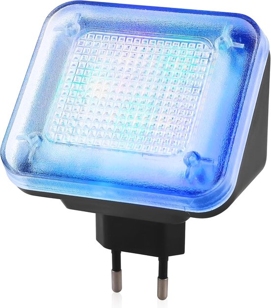 SnelShoppen - TV simulator LED met 24 LEDs, 3 programma's, televisie simulator voor inbraakbeveiliging, hoge veiligheid, ideaal voor thuis