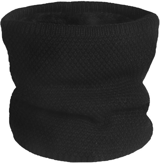 Solidchoice - Gebreide Winter Sjaal met Fleece Voering van Solidchoice