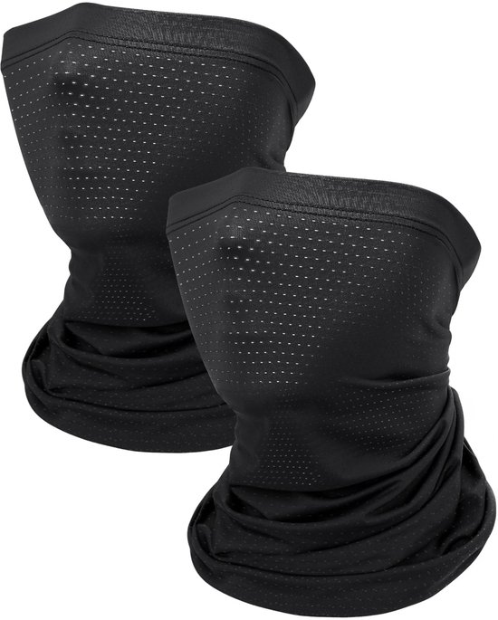 Solidchoice - Multifunctionele Fiets- en Motor Scarf, 2 Stuks UV Bescherming van Solidchoice