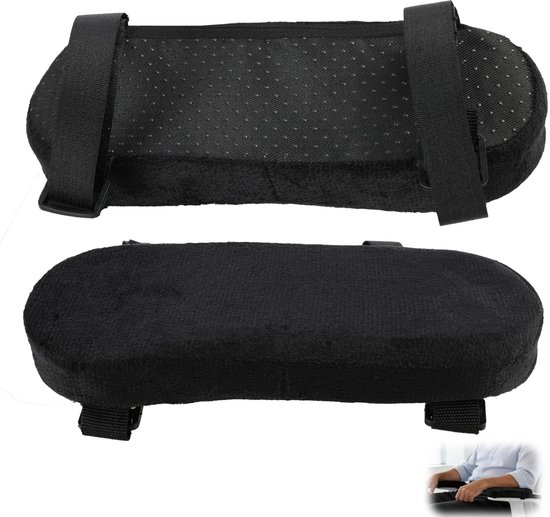 SolidKeus - 2 Stuks Ergonomische Armsteunen voor Stoelen