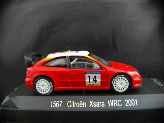 SOLIDO - CITROEN - XSARA WRC RALLY 2001 schaal 1:43 van Solido