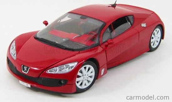SOLIDO - PEUGEOT CONCEPT CAR 1/18 ROOD van Solido