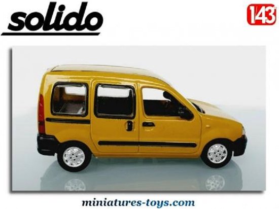 SOLIDO - RENAULT - KANGOO 1998 metalen auto1:43 schaal van Solido
