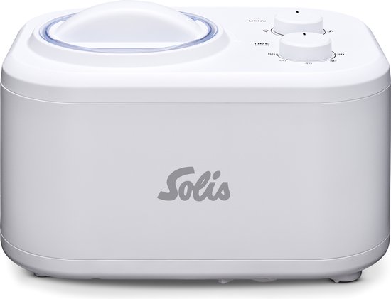 Solis Gelatissima Ijsmachine - Makkelijk in Gebruik - Koelfunctie - Met Verwijderbare Ijsemmer - Ijsmaker - Ice Cream Maker - 1 Liter van Solis