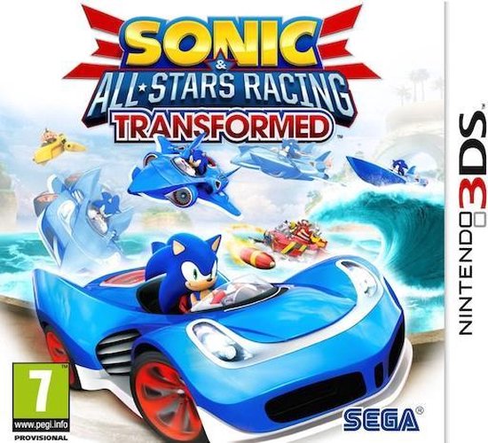 Sonic All-Star Racing: Transformed /3DS van Merkloos