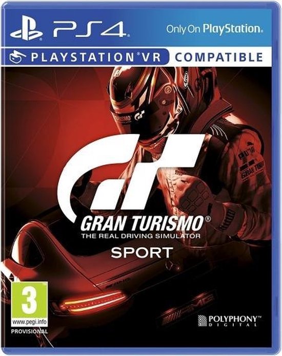 Sony Gran Turismo Sport, PlayStation 4, Multiplayer modus, E (Iedereen) van Sony