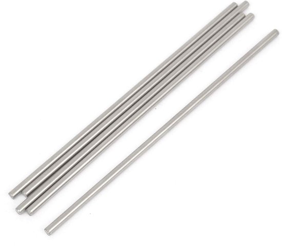 sourcing folder 5pcs RC airplane stainless steel metal round rod rod Axles Bar 3mm x 120mm the van Sourcing-Folder
