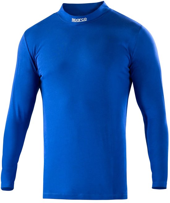 Sparco B-Rookie Hoge Kraag Longsleeve - Zwart - Maat M van Sparco