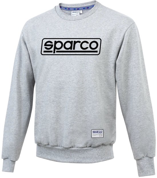 Sparco Crewneck Frame Logo | grijs / l | Hoodie | 01321GR3L van Sparco