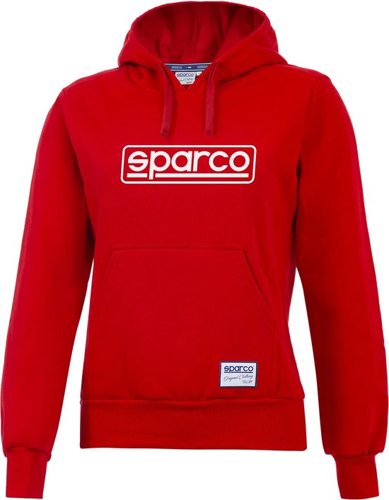 Sparco FRAME Hoodie - Hoodie voor Dames - M - Rood van Sparco