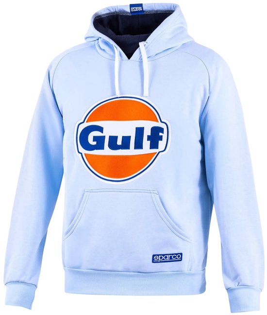 Sparco GULF Hoodie met capuchon - hemelsblauw / xl - Hoodie - BMF0012S0C010XL van Sparco