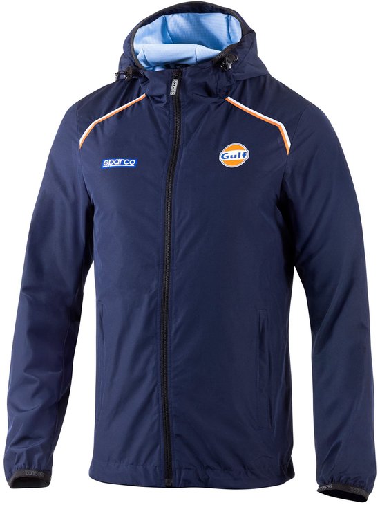 Sparco Gulf SL Windjack - Marineblauw - Maat S van Sparco