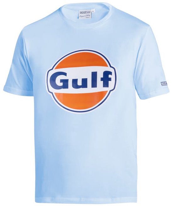 Sparco GULF T-Shirt - hemelsblauw / l - T-Shirt - BML0006S0C0100L van Sparco