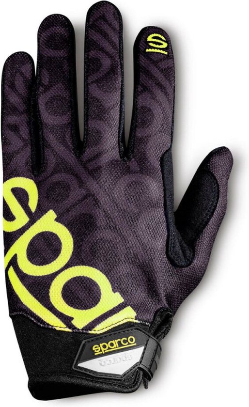 Sparco – Handschoenen MECA 3 – Handschoenen – Zwart/Geel