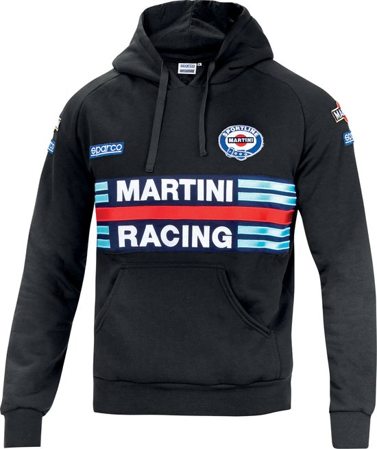 Sparco Hoodie Martini Racing Replica - Zwart - Maat XL