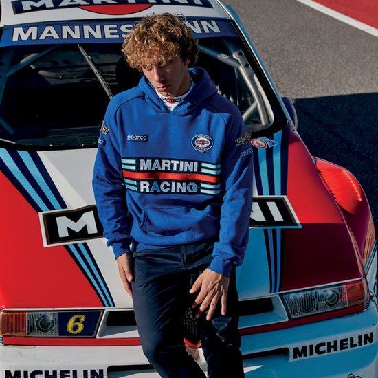 Sparco Hoodie Replica Martini Racing - Grijs - Maat XXL van Sparco