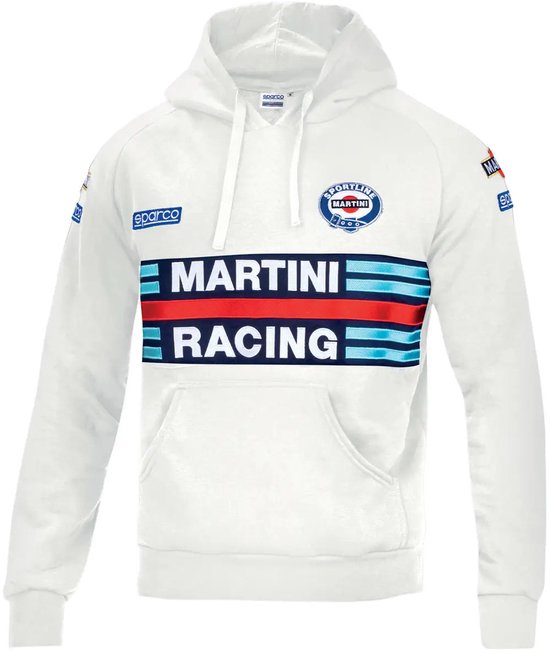 Sparco Hoodie Replica Martini Racing - Rood - Maat XXXL van Sparco