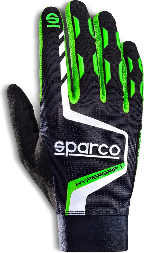 Sparco Hypergip+ Handschoenen - Groen / 8 van Sparco