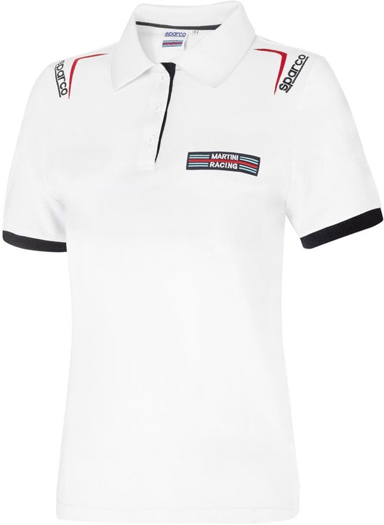 Sparco Martini Racing Martini Racing Dames Poloshirt - Wit van Sparco