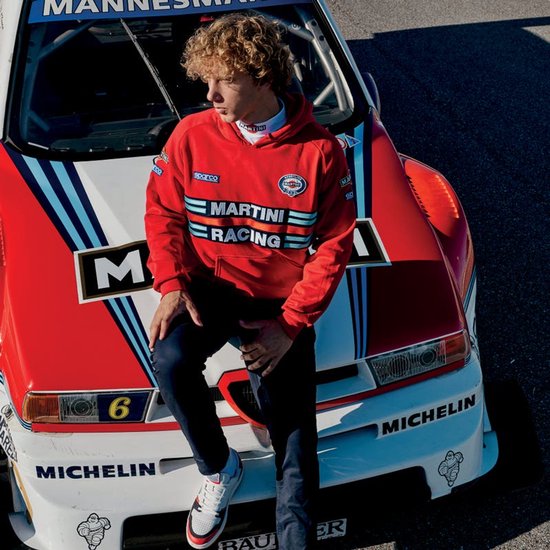 Sparco Martini Racing Replica Hoodie - Grijs - Maat S van Sparco
