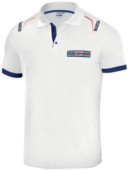 Sparco Polo Martini Racing - wit / 3xl van Merkloos
