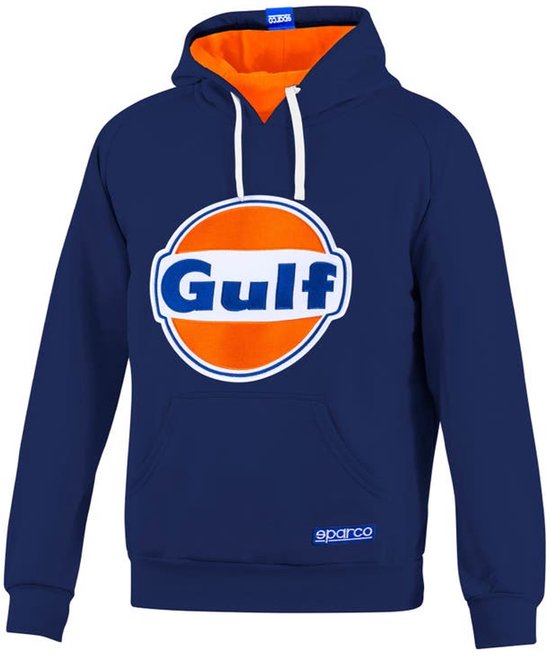 Sparco - Sparco GULF Hoodie met capuchon - marineblauw / xl van Sparco