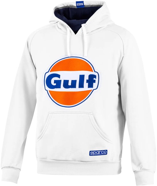 Sparco - Sparco GULF Hoodie met capuchon - wit / xl van Sparco