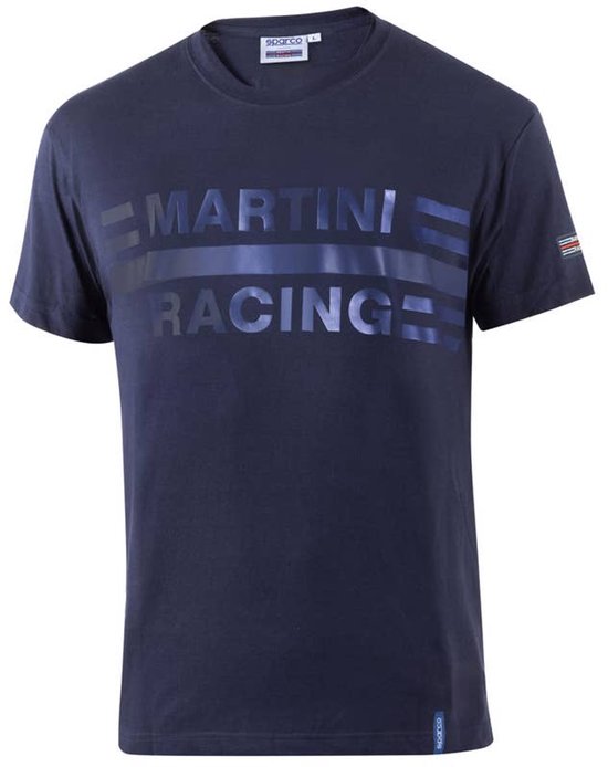 Sparco T-Shirt Martini Racing Logo | blauw / 3xl | T-Shirt | BML0008D0N023XL van Sparco