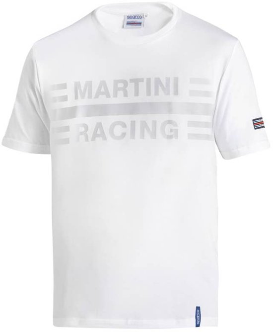 Sparco T-Shirt Martini Racing Logo | wit / 2xl | T-Shirt | BML0008D0W012XL van Sparco