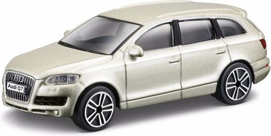 Speelgoed modelauto Audi Q7 lichtgoud metallic 1:43 van Merkloos