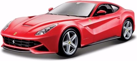 Speelgoed modelauto Ferrari F12 Berlinetta rood 1:24 van Merkloos