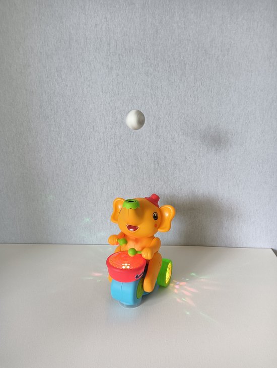 speelgoed olifant Speelfiguren ‘speelgoed olifant met balletjes’ van Playgo