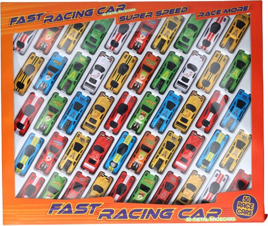 Speelgoedauto's, Set van 50 van VIKINGTOYS