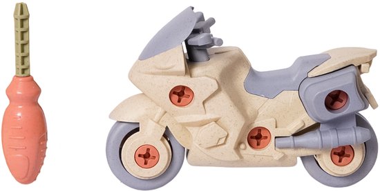 Speelgoedtopdeals - BIOplastic Motor - Educatief Speelgoed – Demonteerbaar met schroevendraaier van Dantoy