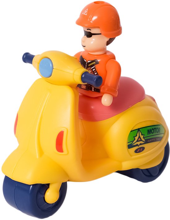 Speelgoedtopdeals - De scooterclub van Vroemstad - Educatief Speelgoed - Voertuig van Merkloos